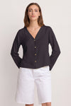 Blusa fluida scollo a V - CAMICIA LARUANDA
