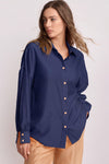 Chemise à manches longues coupe fluide - Chemise ECCLESIA