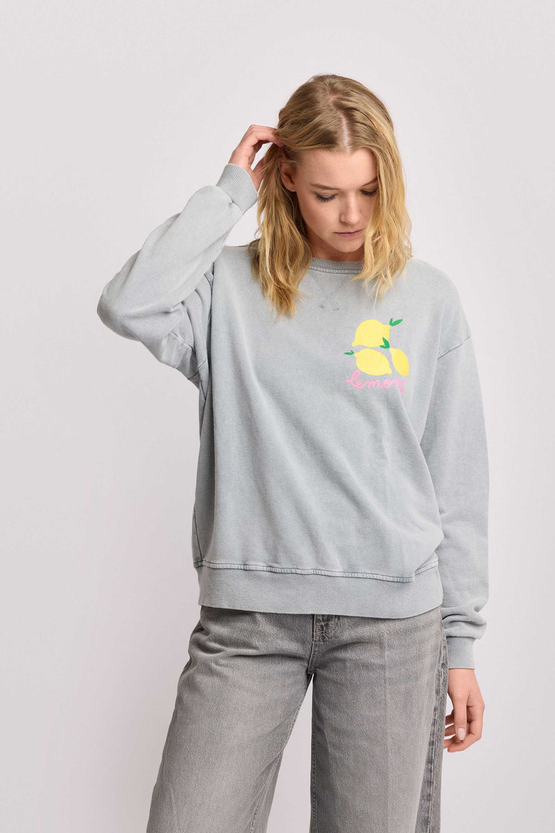 Sweat-shirt Femme GRECERELLE Col Rond Manches Longues - Élégant & Confortable Pour Automne Hiver Printemps