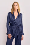Classic velvet-like soft blazer - Blazer KRISTAL