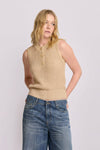 Chic knitted vest style top - Sweater S/M FRANKA
