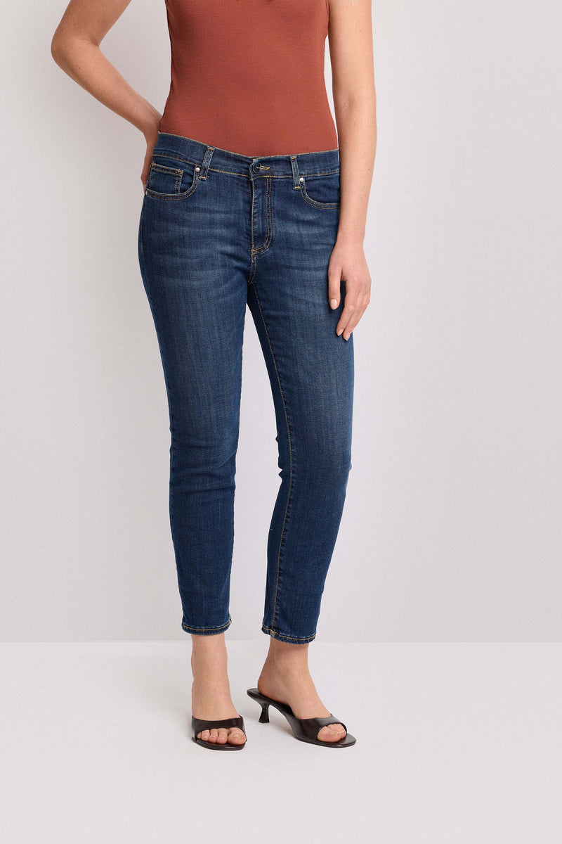 Pantaloni in denim taglio skinny - Pantalone Denim GERMAR