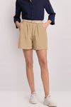 Pantaloni corti con cintura - SHORT MERINO