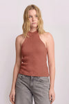 Haut coupe slim col halter - Haut In Pull FERMANO