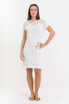 Elegant slim above knee dress - Dress EDELVESIAX