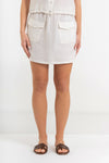 Chic summer mid thigh skirt - Skirt CALANDRIAX
