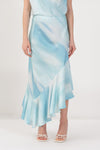 Party ready angled long skirt - Skirt KATHX