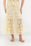 Chic above ankle lace skirt - Skirt LEONATHX