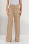 Tailored pinstripe trousers with a high waist and wide leg - Trousers GABRYX