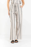 Chic full length striped trousers - Trousers JAPUARIX