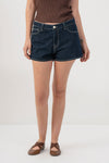 Short coupe courte de style jean - Pantalons TALIAX