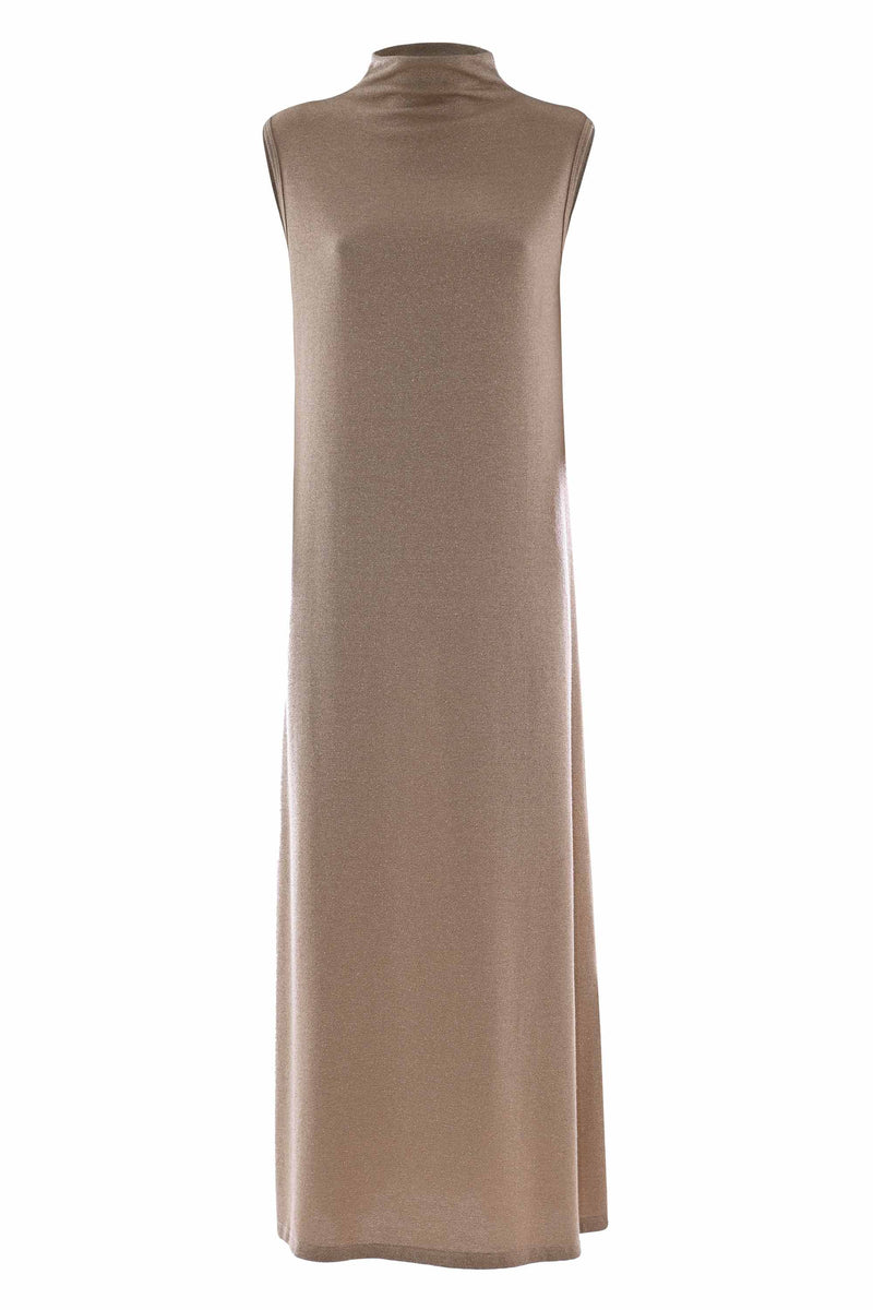 Turtleneck dress in viscose - Knit dress BERERR