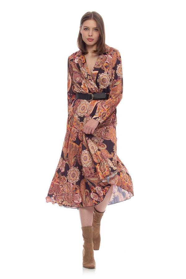 Robe à motif floral - Robe ARFEAN