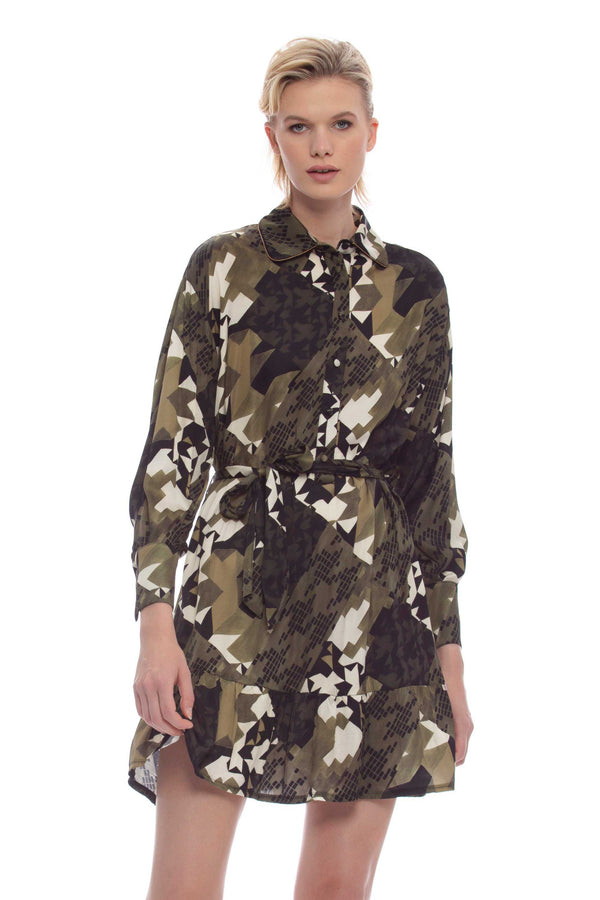 Robe courte camouflage - Robe BURITH