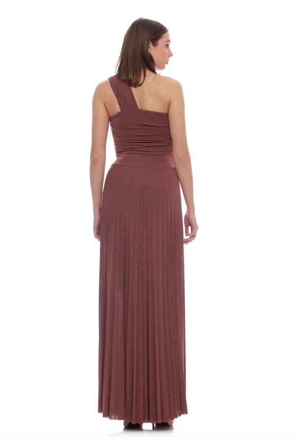 Long one shoulder evening dress - Dress FIORDALISO