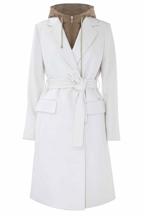 Winter coat with removable waistcoat - Coat with downjacket HUPO