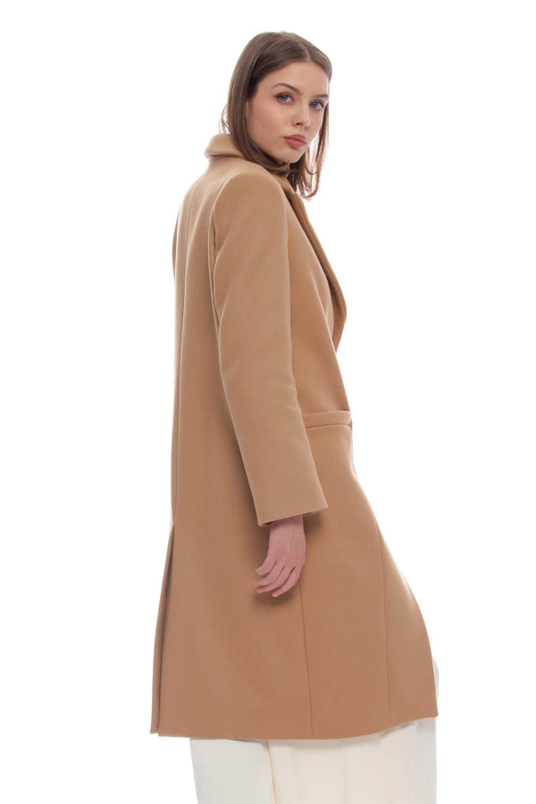 Long elegant coat with pockets - Coat PELLEW