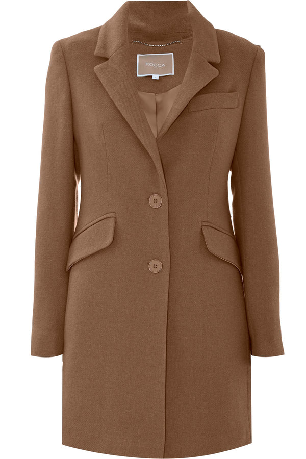 Classic-cut wool coat - Coat ANTAM