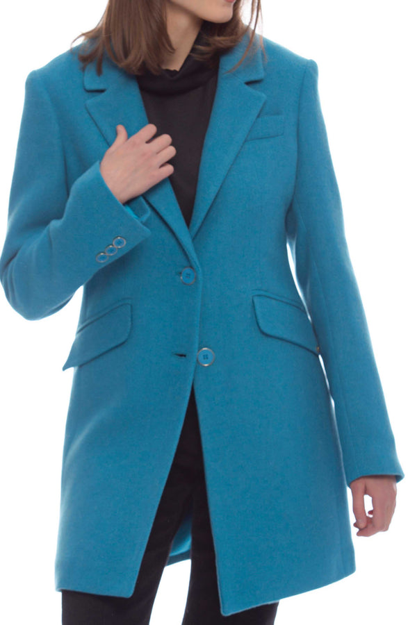 Classic-cut wool coat - Coat ANTAM