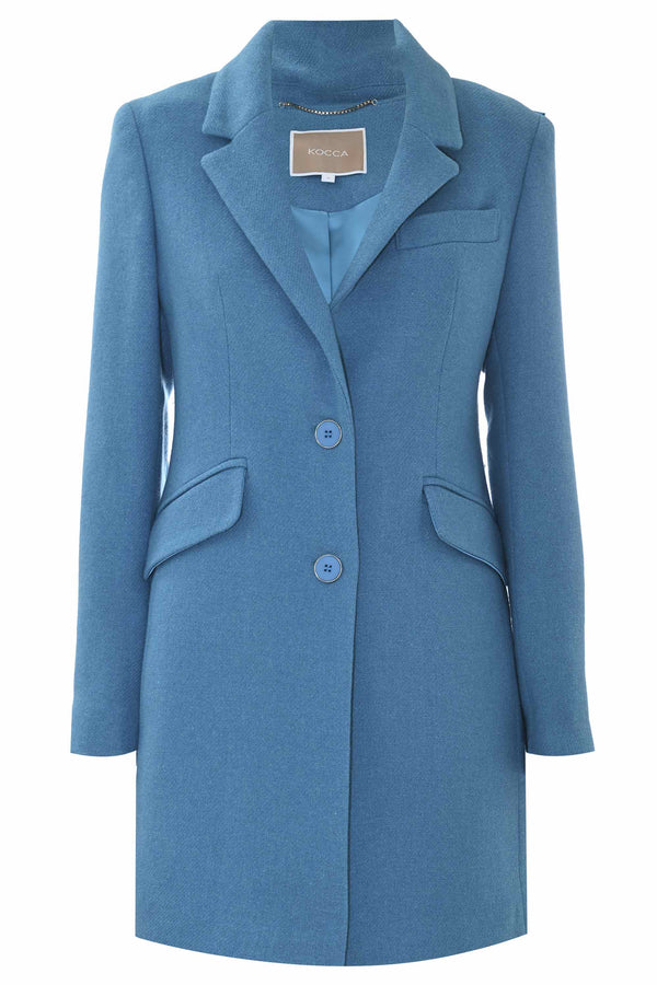 Manteau en laine à la coupe classique - Manteau ANTAM