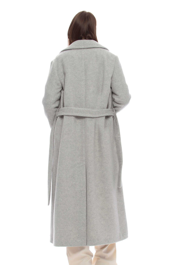 Cappotto in lana a vestaglia - Cappotto NAGAPORO