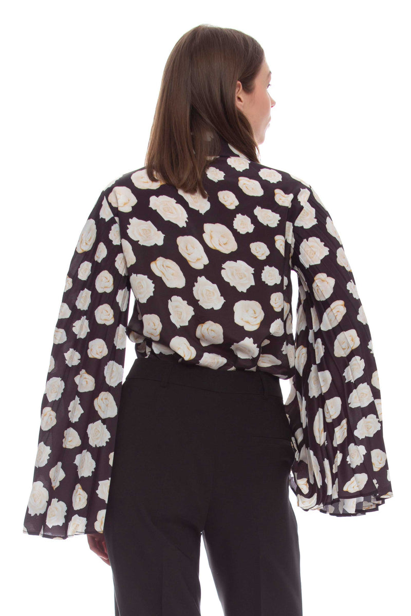 Patterned shirt with wide sleeves - Shirt MARION