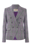 Lined jacket with metal effect buttons - Jacket BELLOSS
