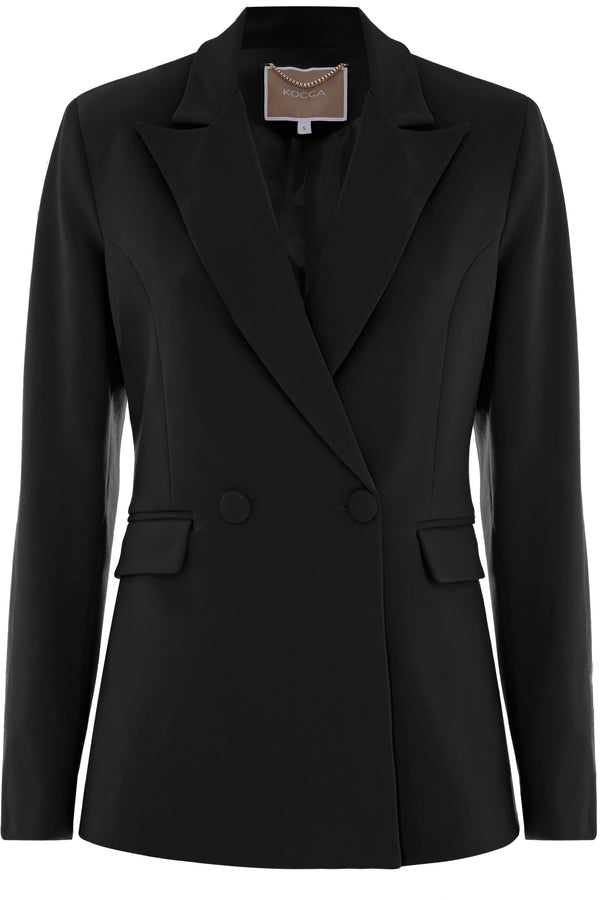 Elegant double-breasted jacket in viscose - Jacket BETRION