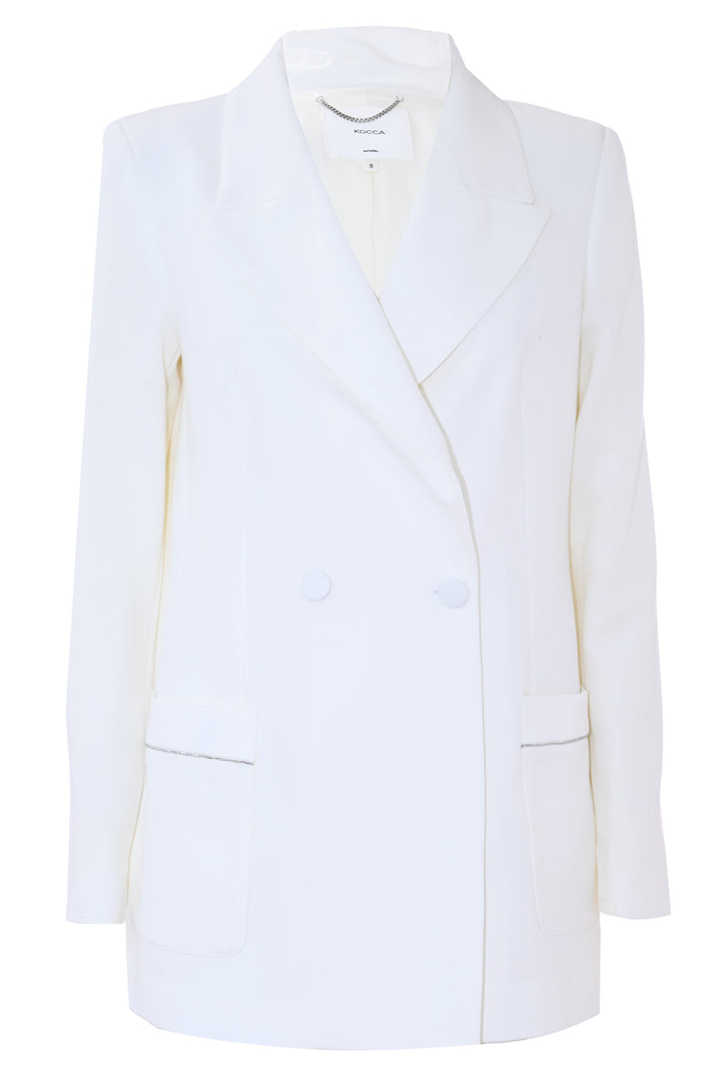 Doublebreasted blazer with wide rever - Jacket AYENN