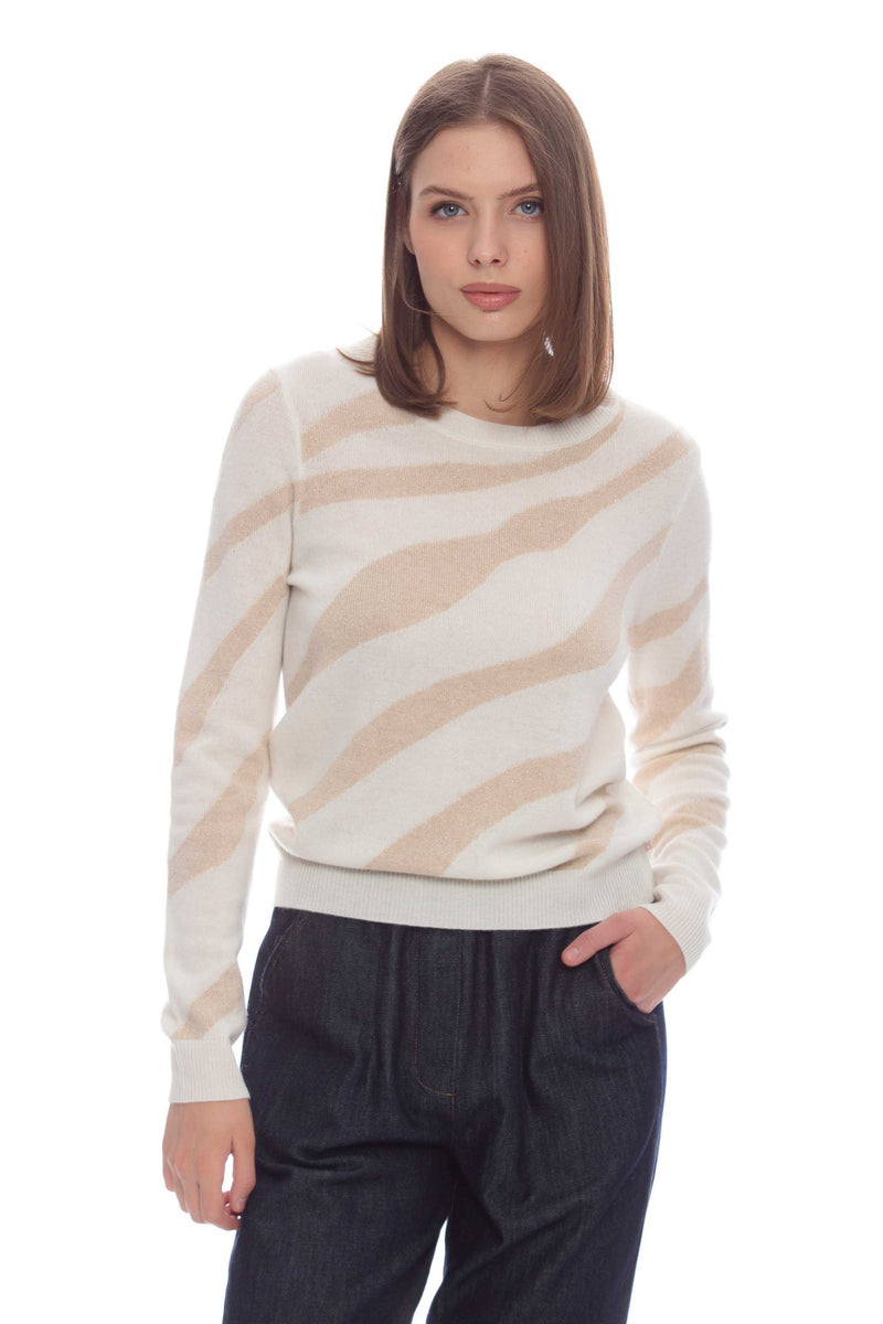 Patterned woolen sweater - Sweater  RIAN