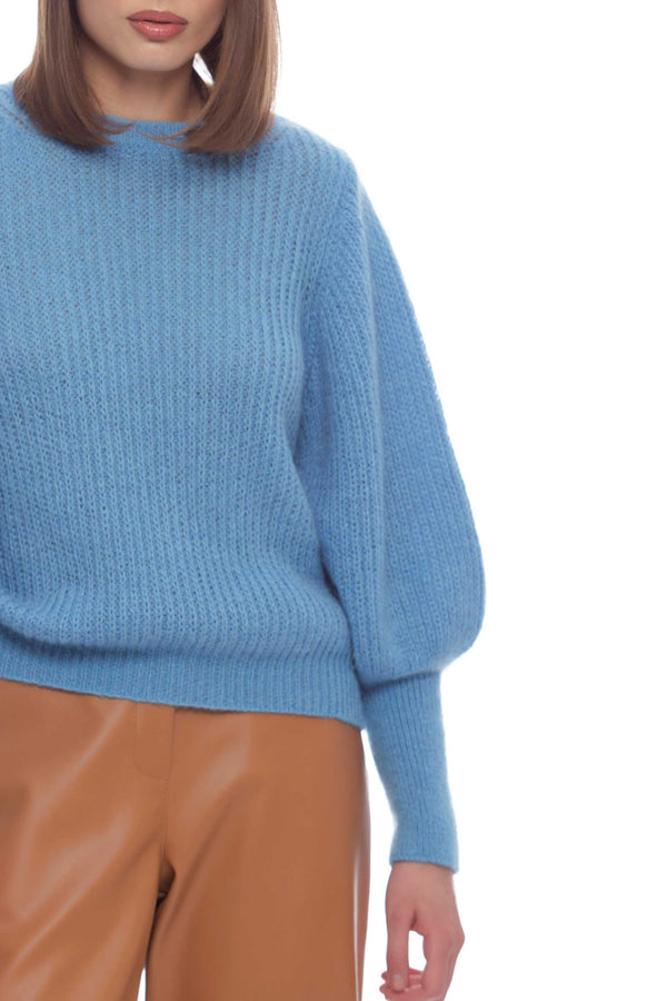 Long-sleeved crew neck sweater - Sweater  ATHALL