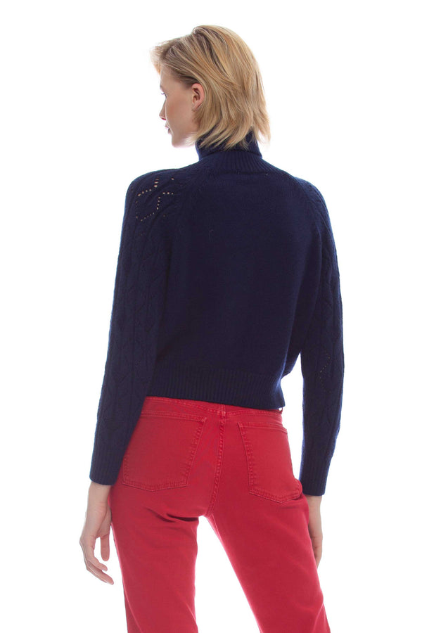 Long-sleeved turtleneck sweater - Sweater  MARALANA