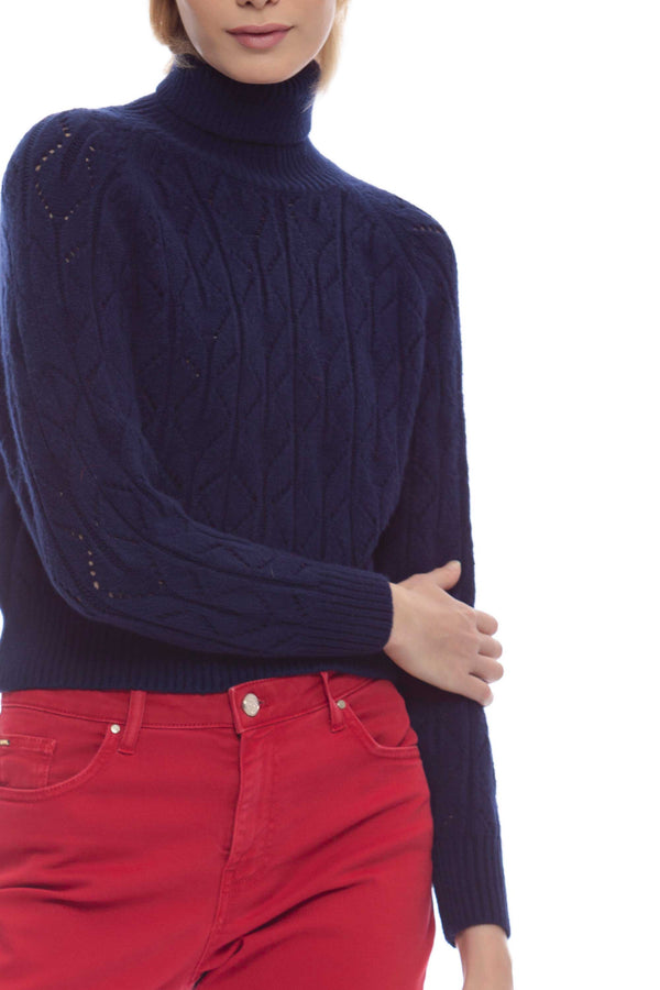 Long-sleeved turtleneck sweater - Sweater  MARALANA