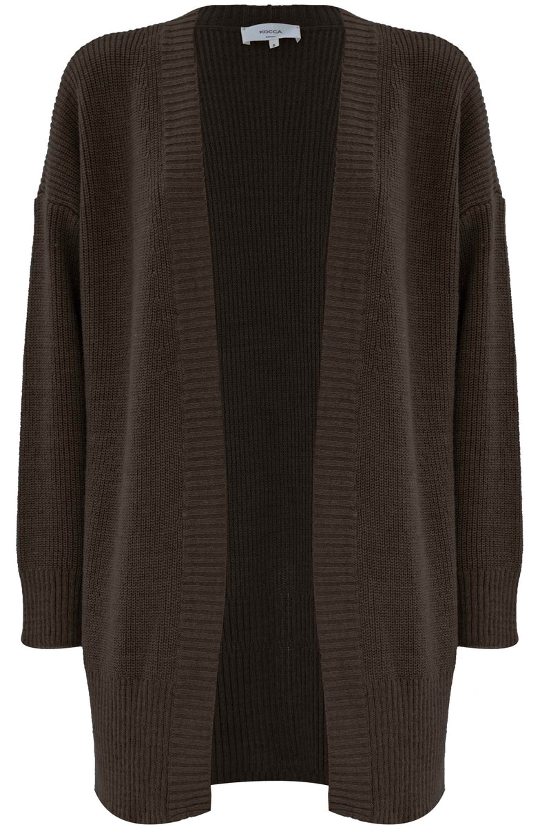Cardigan-style long-sleeved sweater - Sweater BININ
