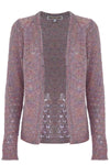 Open cardigan with mesh pattern - Sweater  TOTGAN