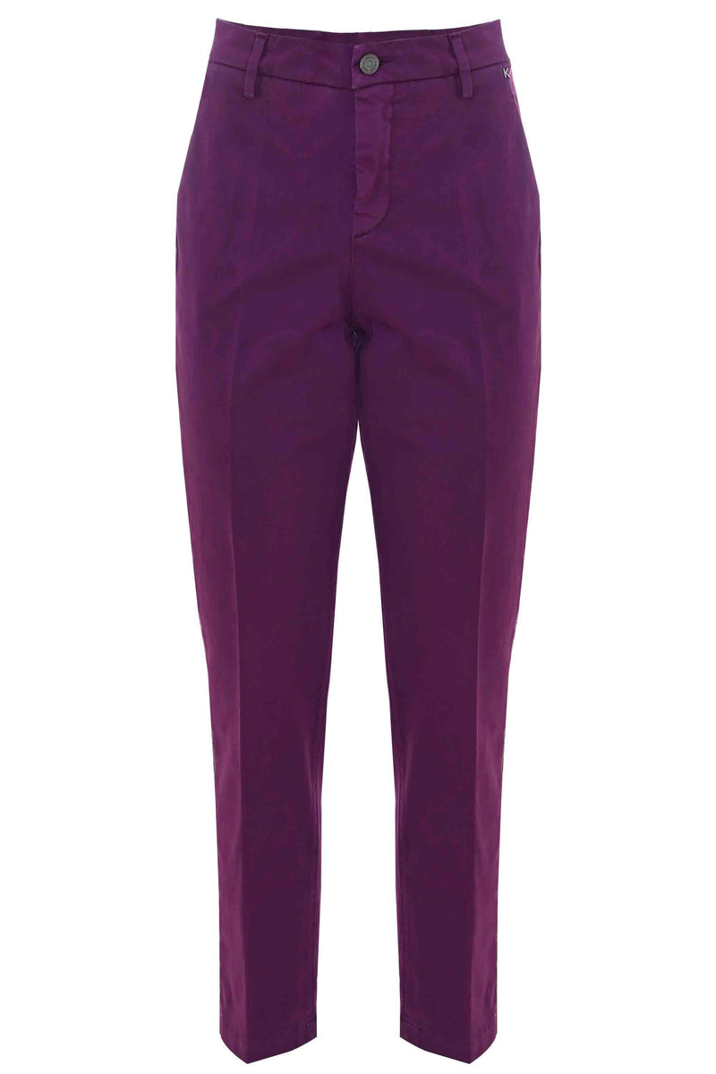 Cotton carrot trousers - Trousers TRES
