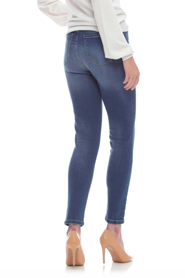 Jeans skinny con chiusura bottoni gioiello - Pantalone Denim DARRIK