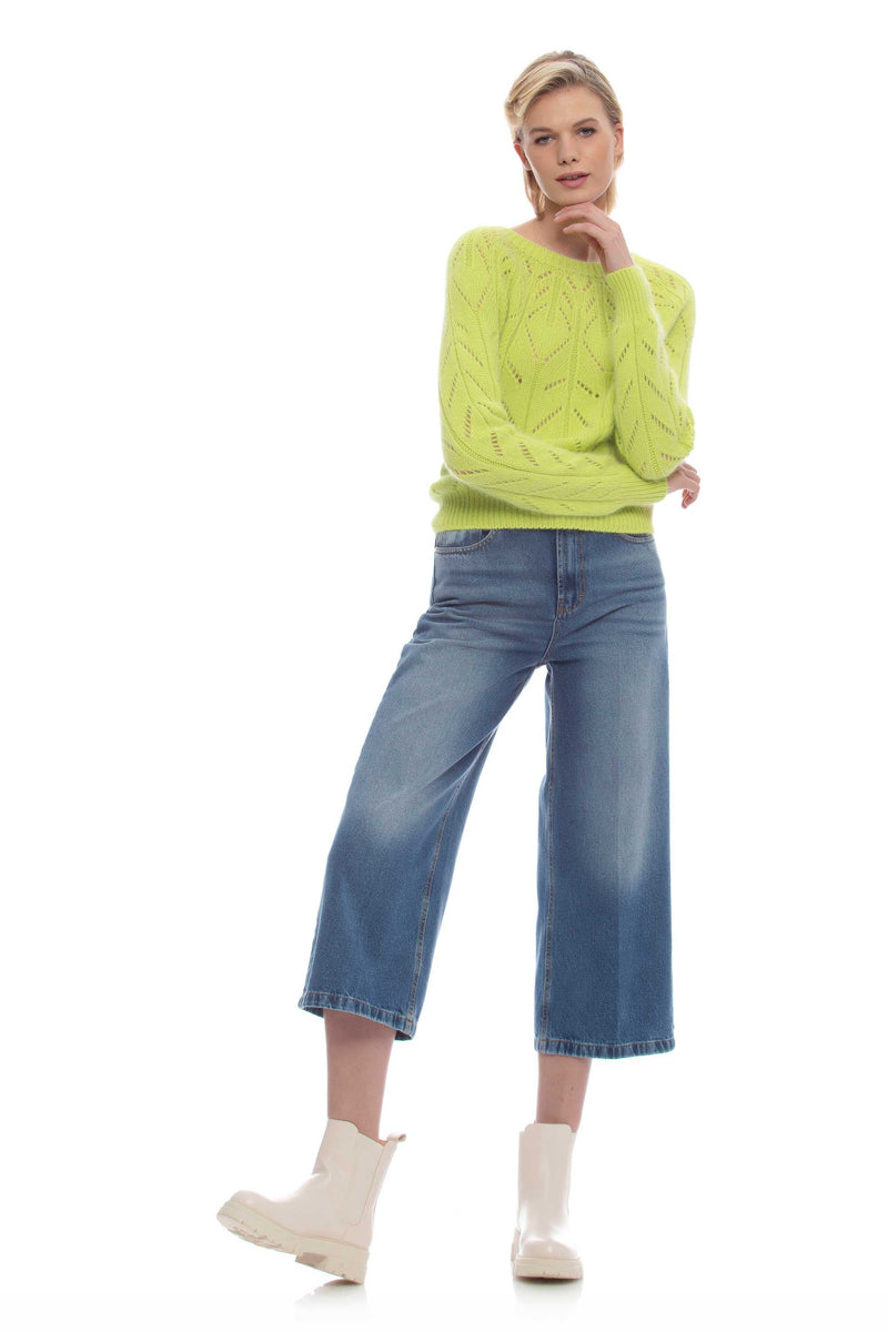 High-waisted baggy jeans - Jeans OLAIT