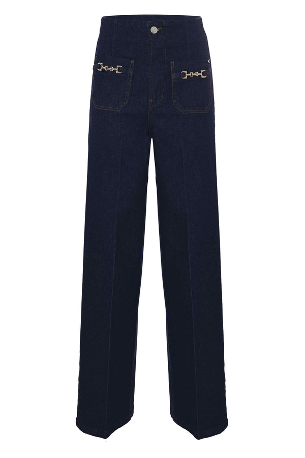 Jeans eleganti a vita alta - Pantalone Denim BEYMAN