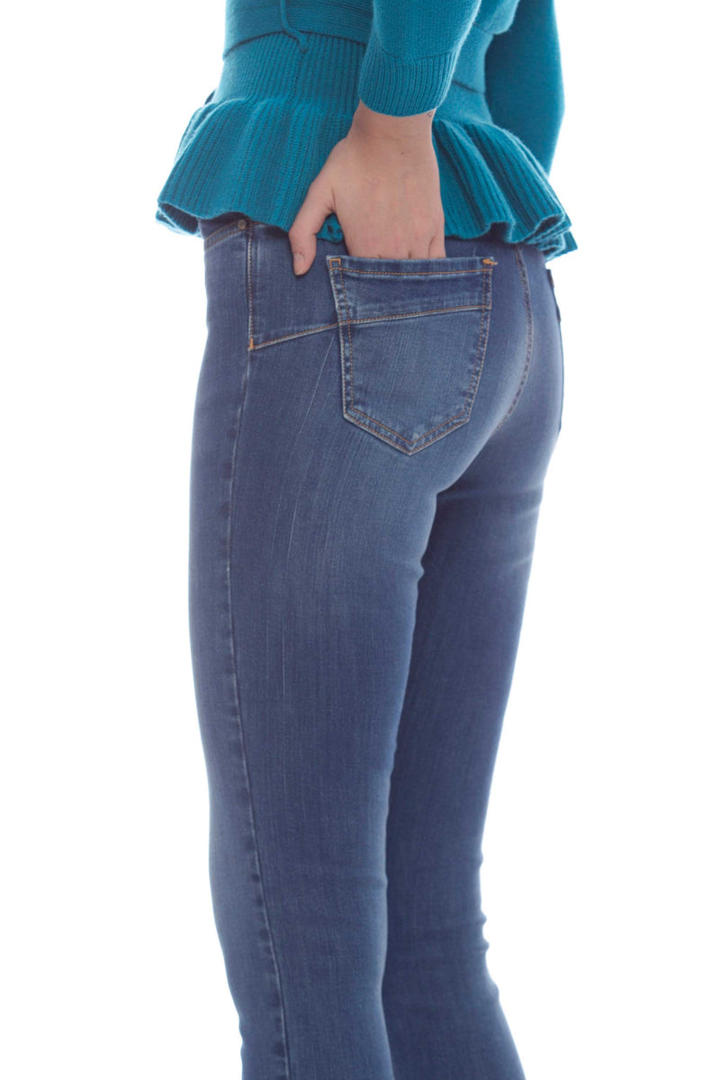 Jeans skinny a lavaggio scuro - Pantalone Denim BACKUP