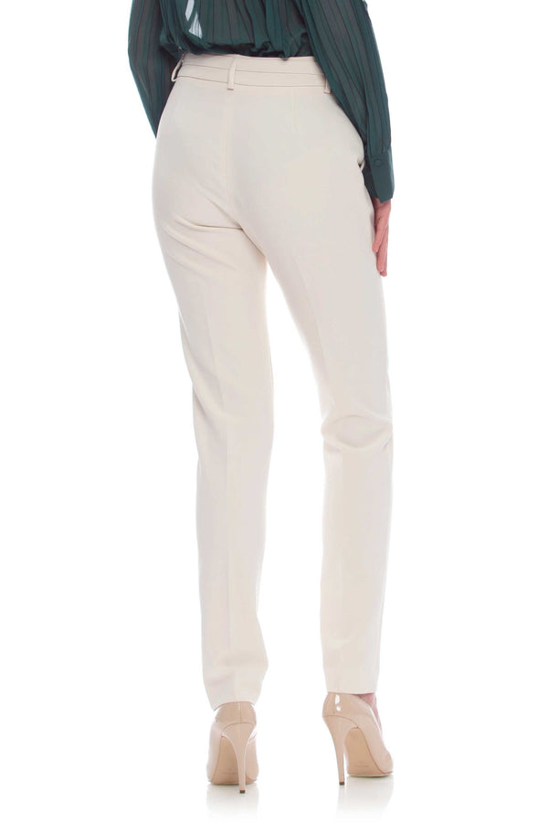Pantaloni eleganti con cintura e fibbia - Pantalone Fashion EYMARR