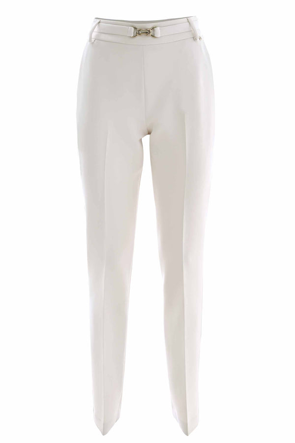 Pantaloni eleganti con cintura e fibbia - Pantalone Fashion EYMARR
