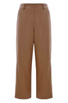 Wide-legged faux leather trousers - Trousers LAIRINN