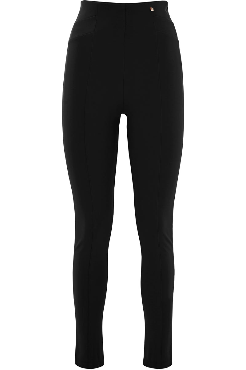 NEW Dalia Pull on Tummy Control Stretch Ponte Pants, Black Trousers, Ladies  work, nwt - Dalia – Buttons & Beans Co.