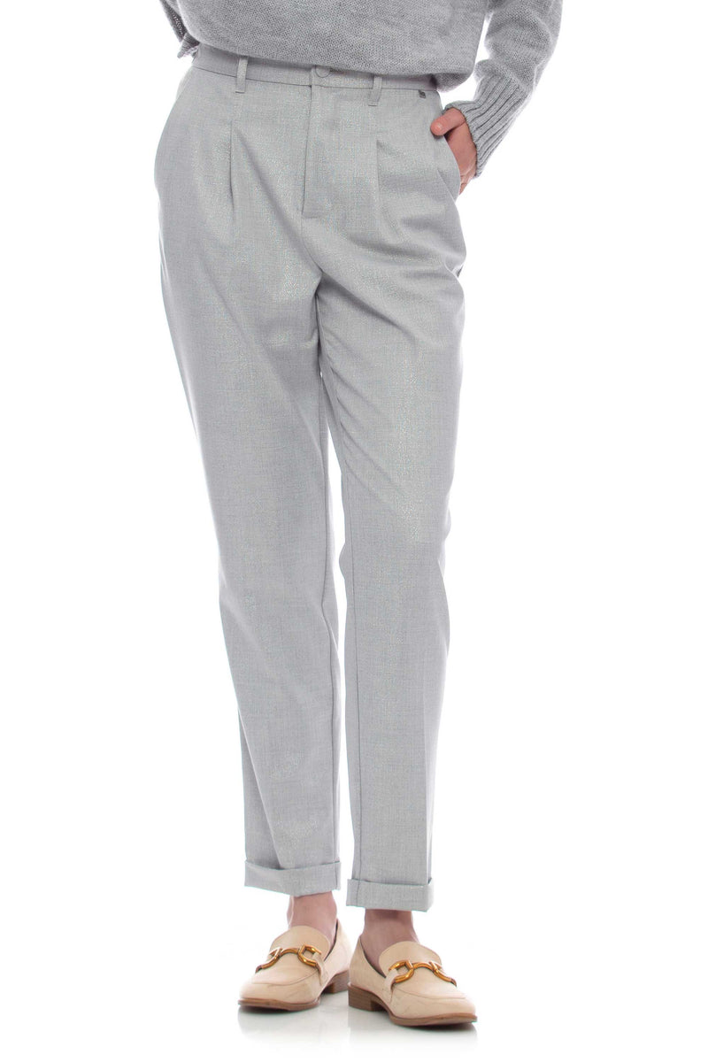 Pants in viscose blend with elasticated band - Trousers JOJMA
