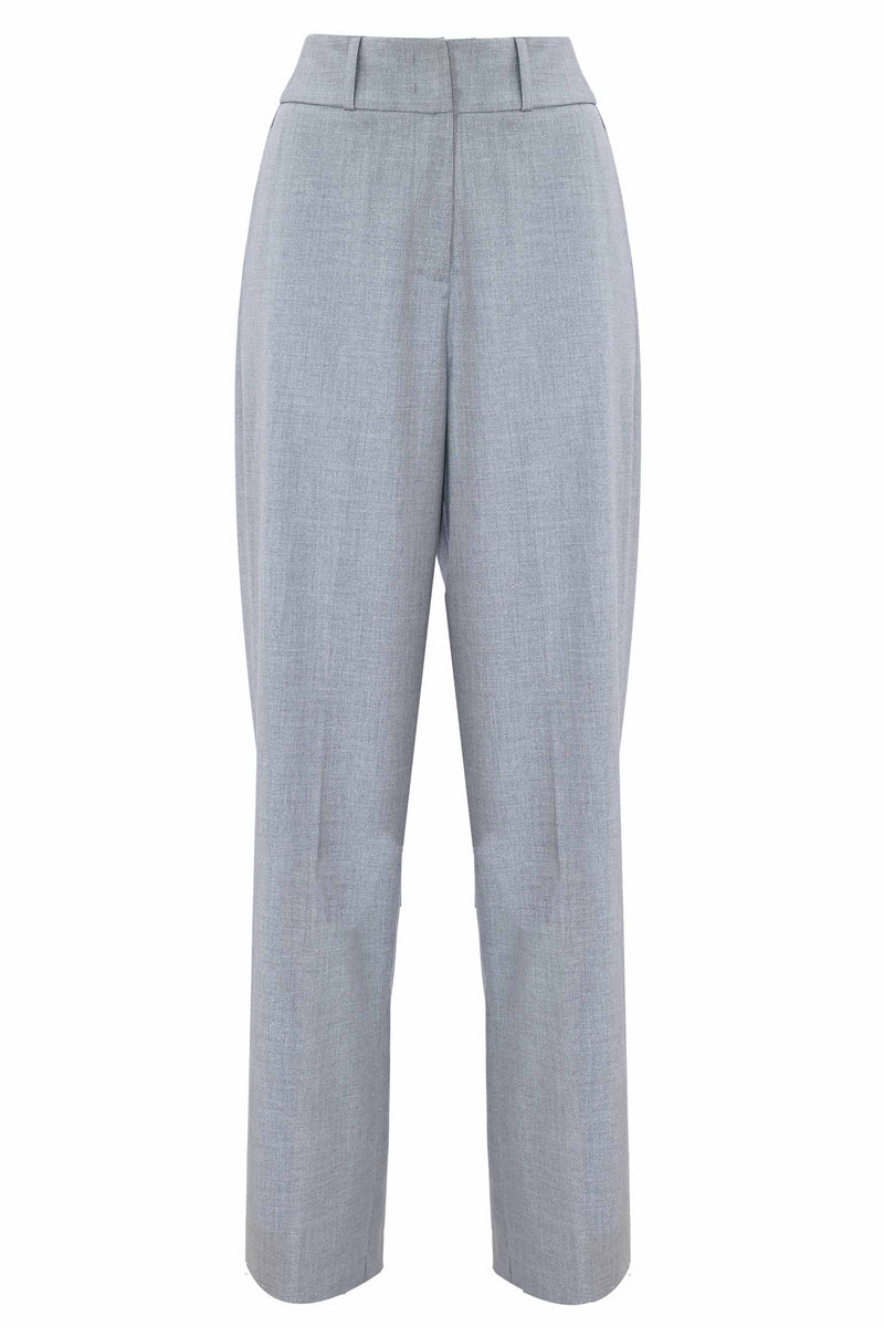 Elegant trousers with pressed pleat - Trousers EOGLO