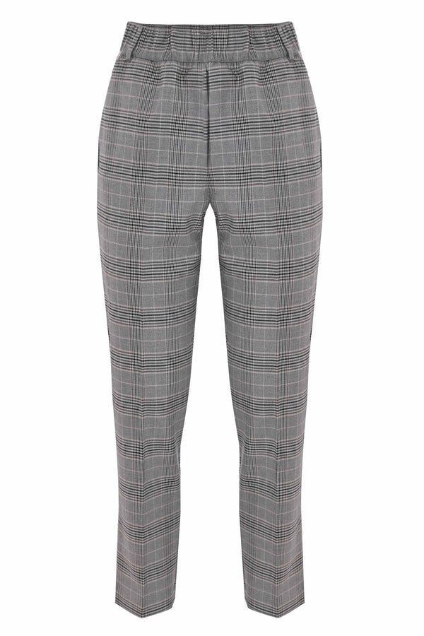 Optical trousers in viscose blend - Trousers ATTHA