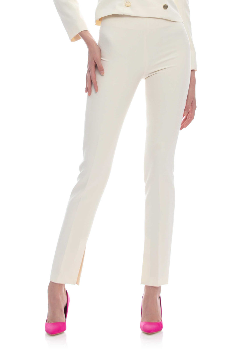 Elegant tight pleated trousers - Trousers THELMA