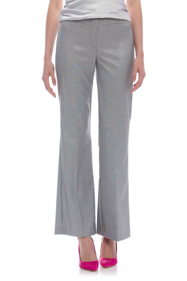 Straight trousers with welt pockets - Trousers DAMON