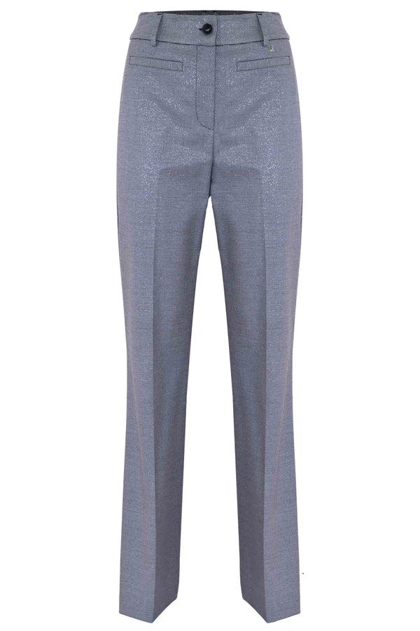 Straight trousers with welt pockets - Trousers DAMON
